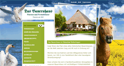 Desktop Screenshot of das-bauernhaus-boltenhagen.de
